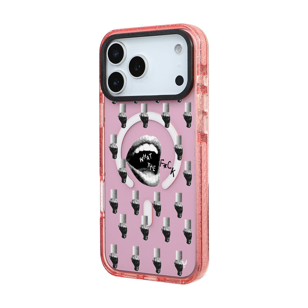 MagsafeliArtycaseSimliPembe