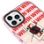 iPhone 13 Pro Win Win Win Telefon Kılıfı - Artycase - Simli Pembe
