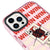 iPhone 14 Pro Win Win Win Telefon Kılıfı - Artycase - Simli Pembe