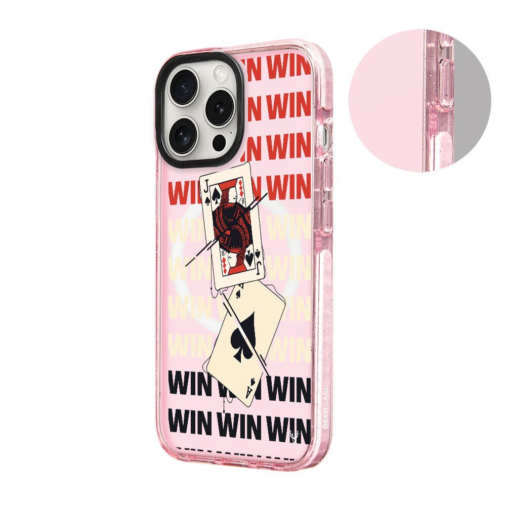 MagsafeliArtycaseSimliPembe