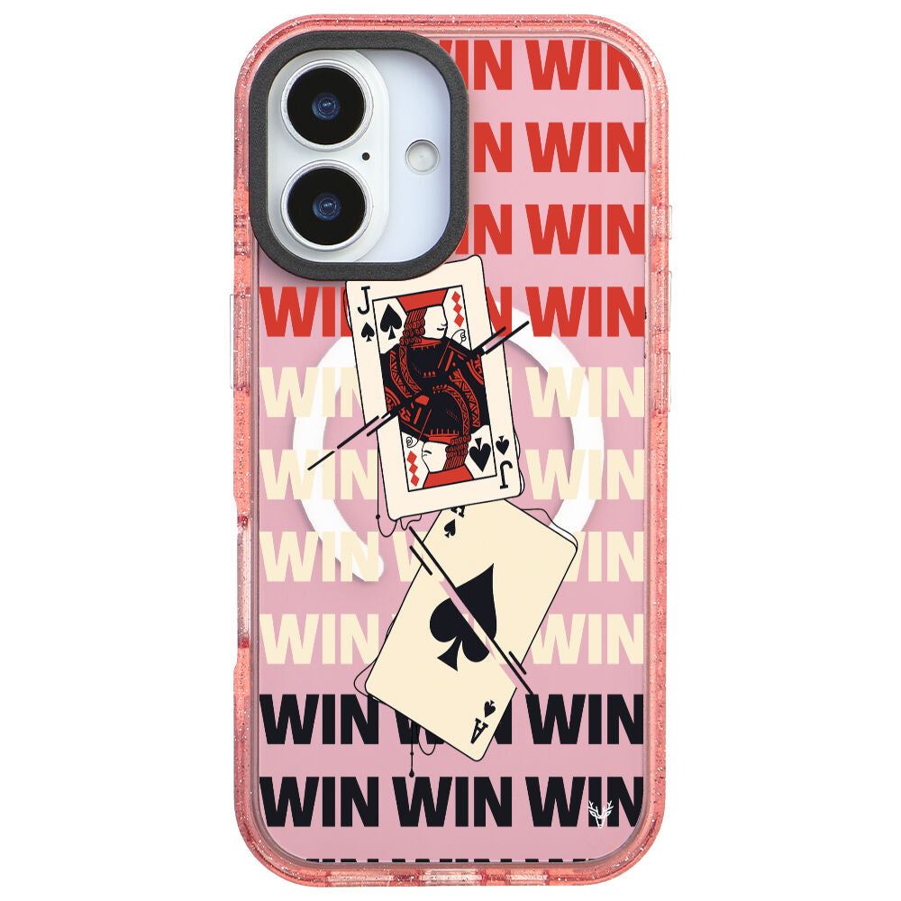 MagsafeliArtycaseSimliPembe