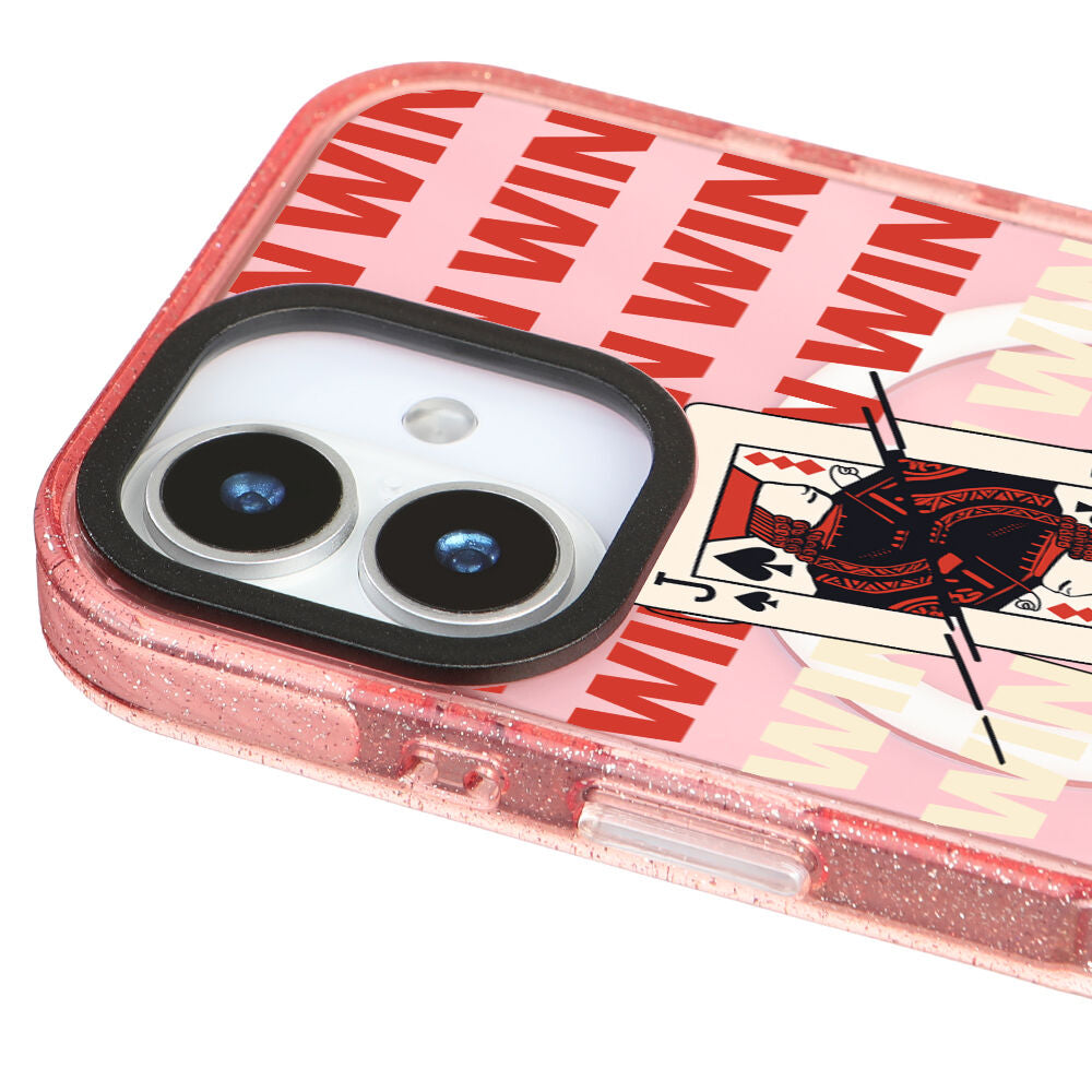 MagsafeliArtycaseSimliPembe