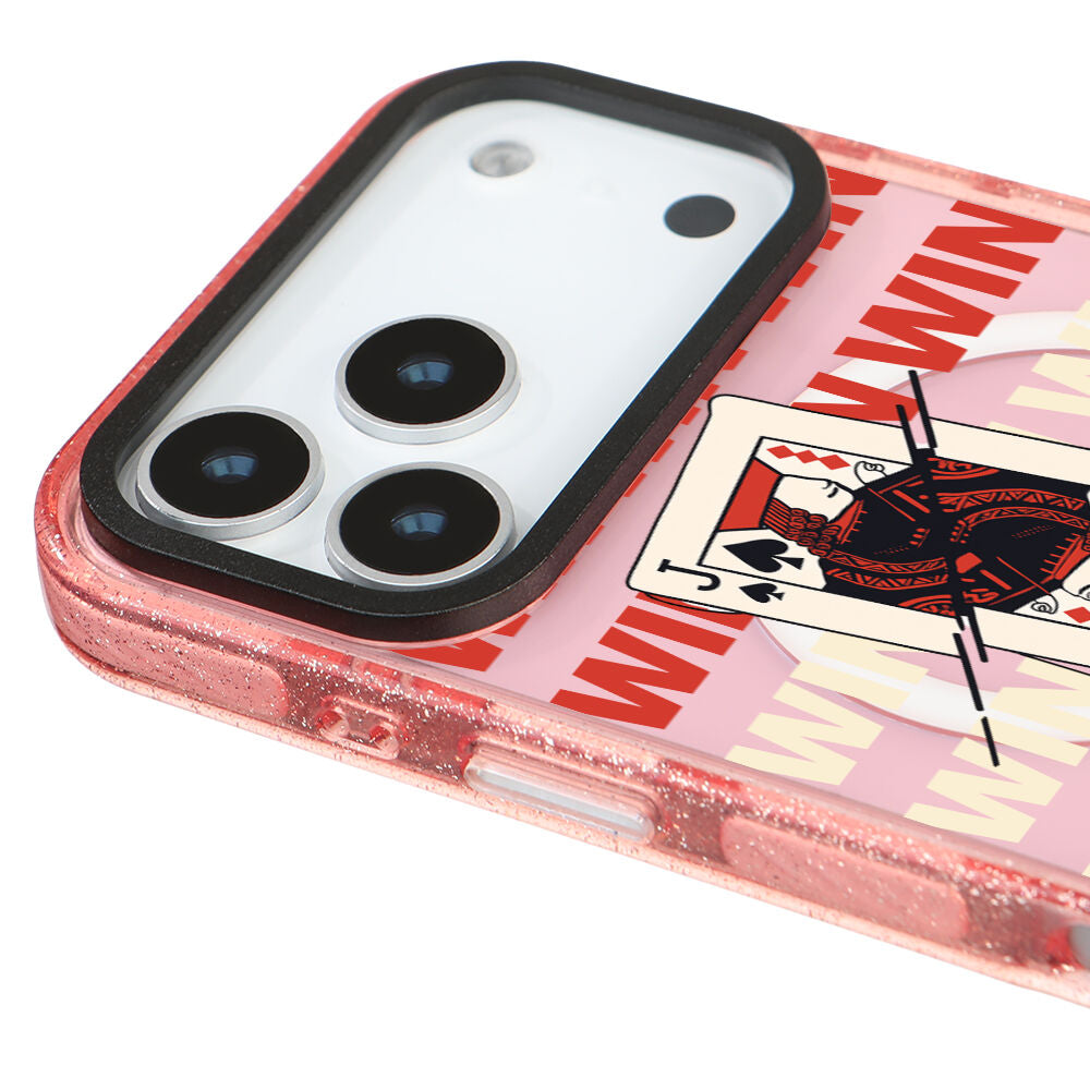 MagsafeliArtycaseSimliPembe