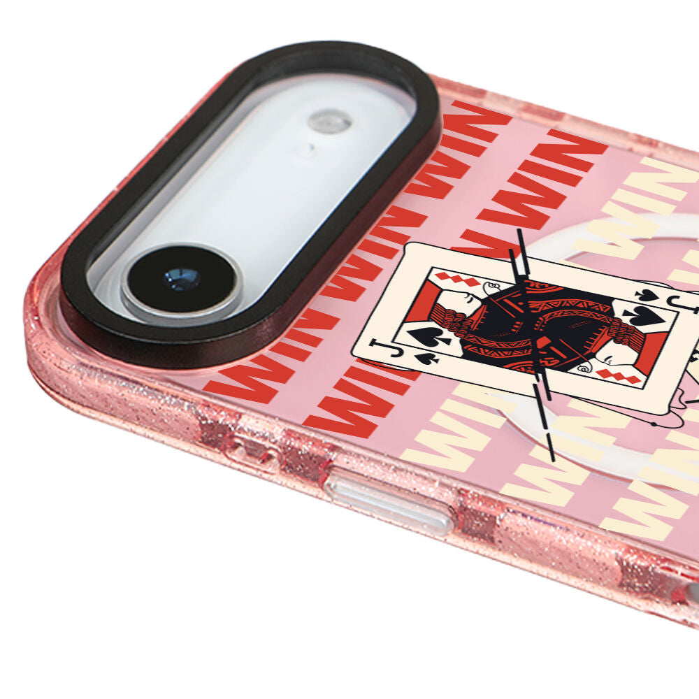 MagsafeliArtycaseSimliPembe