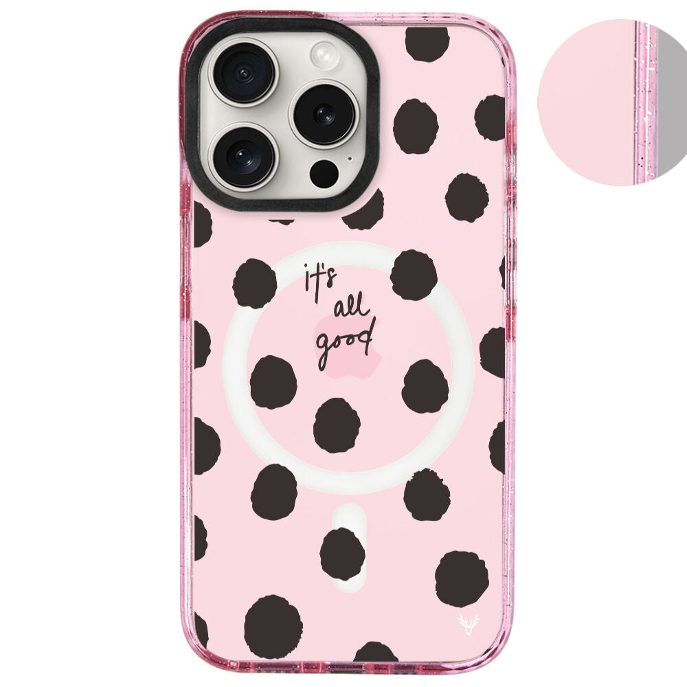 MagsafeliArtycaseSimliPembe