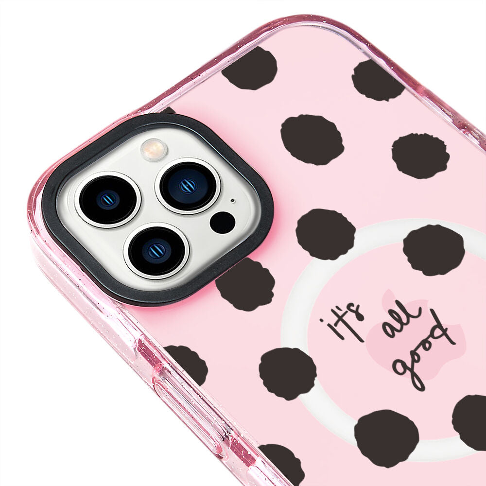 MagsafeliArtycaseSimliPembe