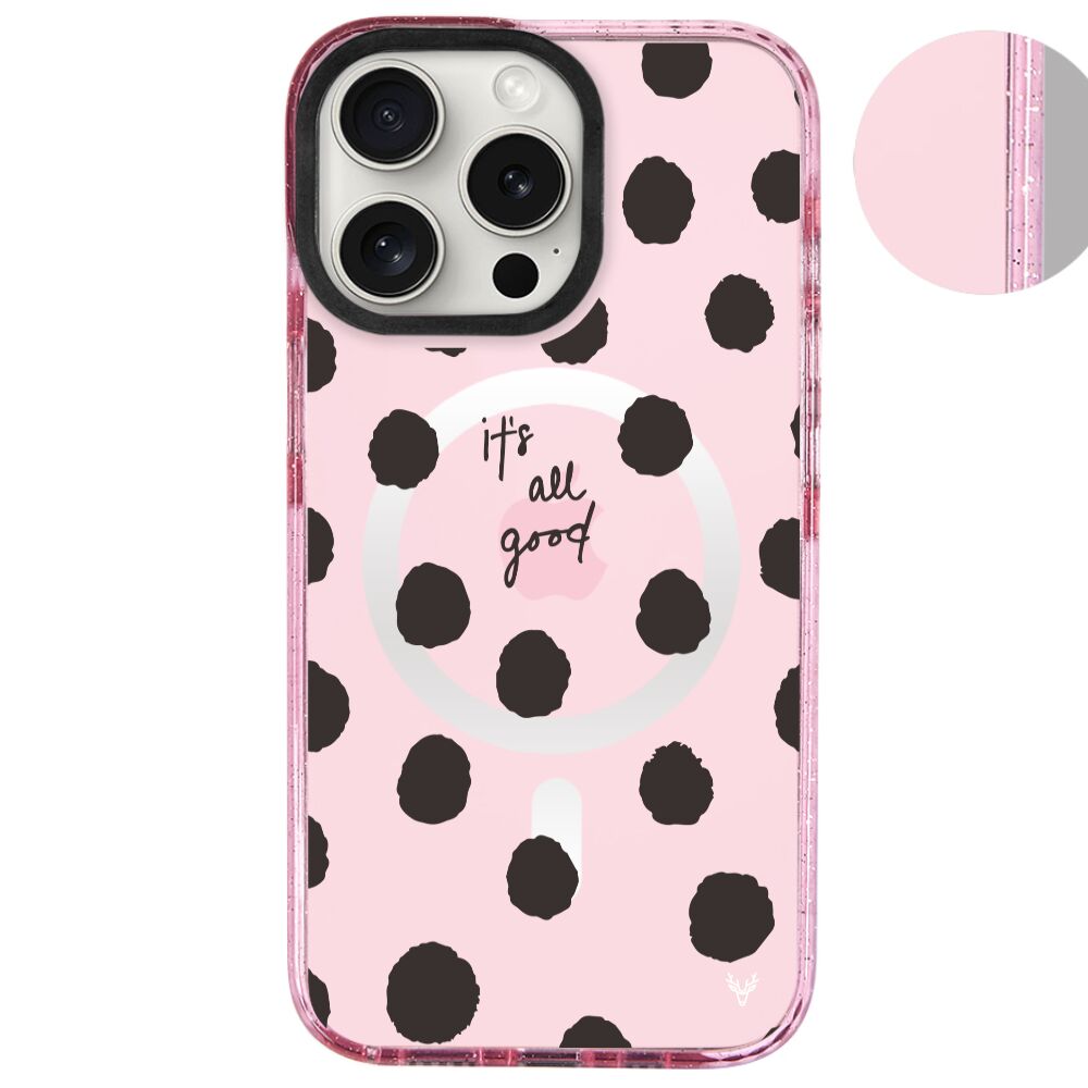 MagsafeliArtycaseSimliPembe