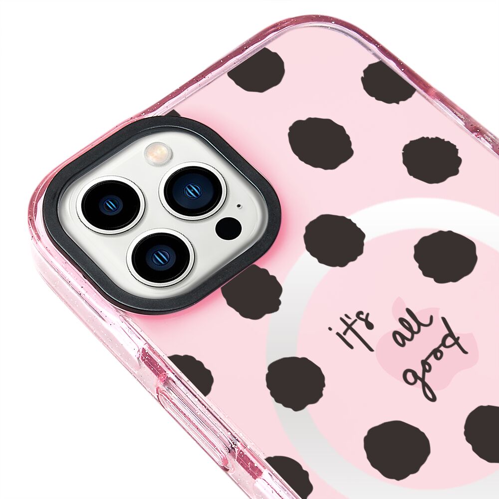 MagsafeliArtycaseSimliPembe