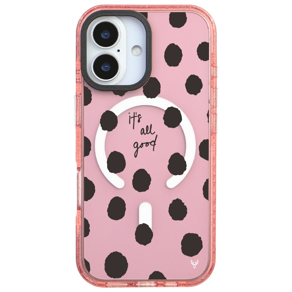 MagsafeliArtycaseSimliPembe