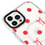 iPhone 15 Pro Polka Ribbons Telefon Kılıfı - Magsafeli Artycase - Beyaz