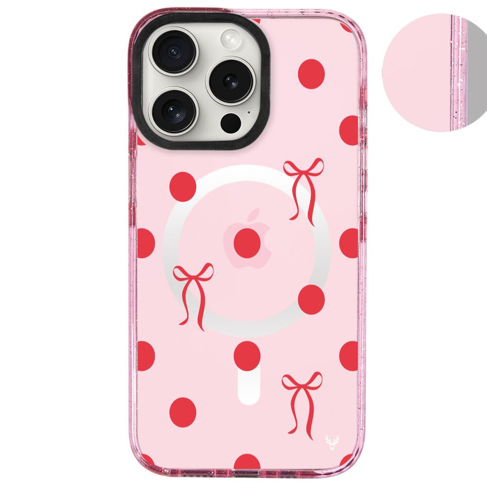MagsafeliArtycaseSimliPembe