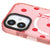 iPhone 17 Polka Ribbons Telefon Kılıfı - Magsafeli Artycase - Simli Pembe