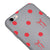 iPhone 6 Polka Ribbons Telefon Kılıfı - Renkli Silikon - Gri