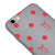 iPhone 6 PLus Polka Ribbons Telefon Kılıfı - Renkli Silikon - Gri