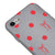 iPhone SE 2020 Polka Ribbons Telefon Kılıfı - Renkli Silikon - Gri