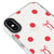 iPhone X Polka Ribbons Telefon Kılıfı - Artycase - Beyaz