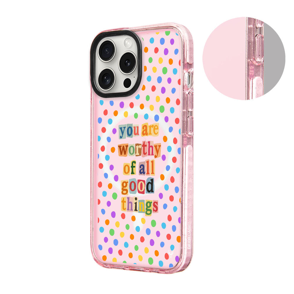 MagsafeliArtycaseSimliPembe
