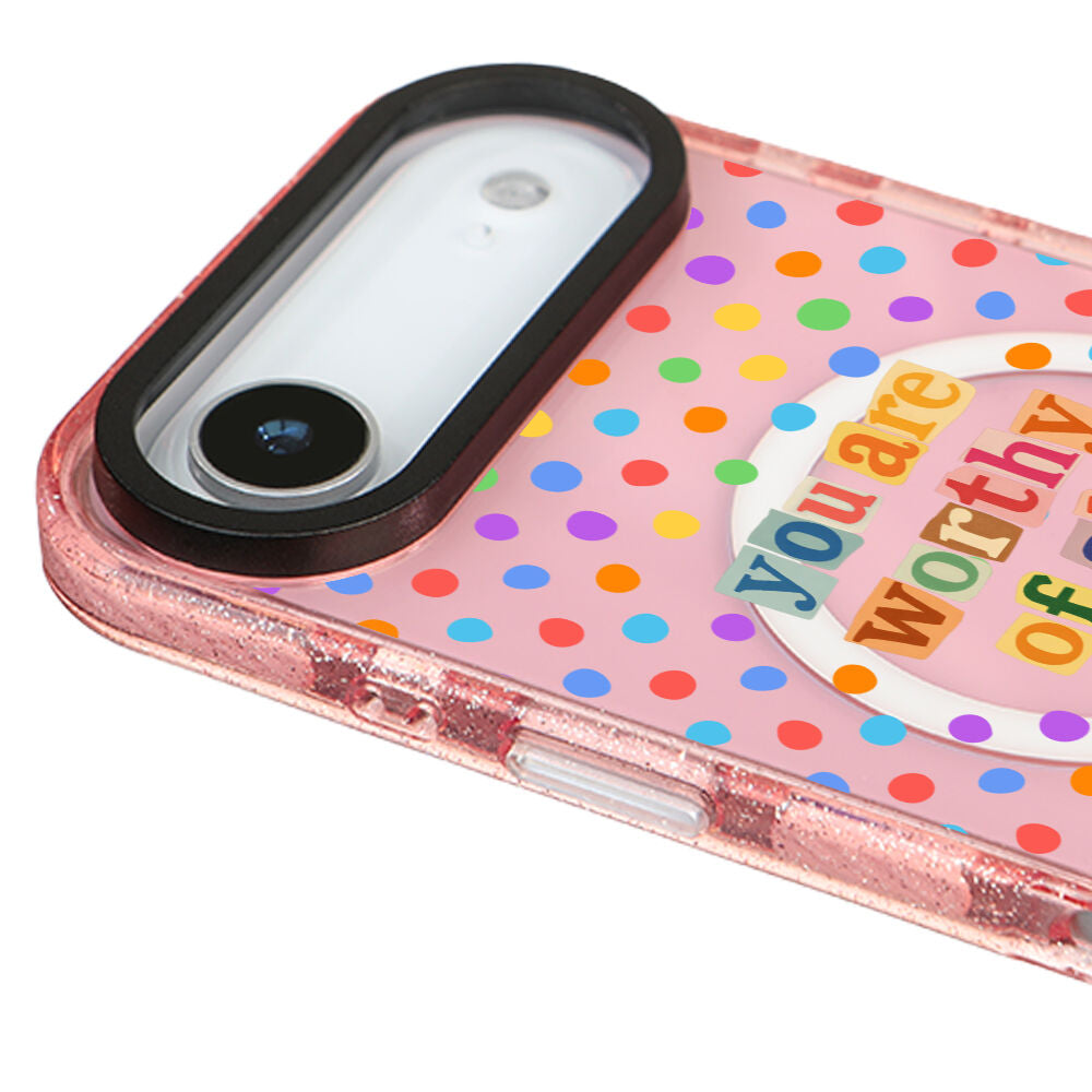 MagsafeliArtycaseSimliPembe