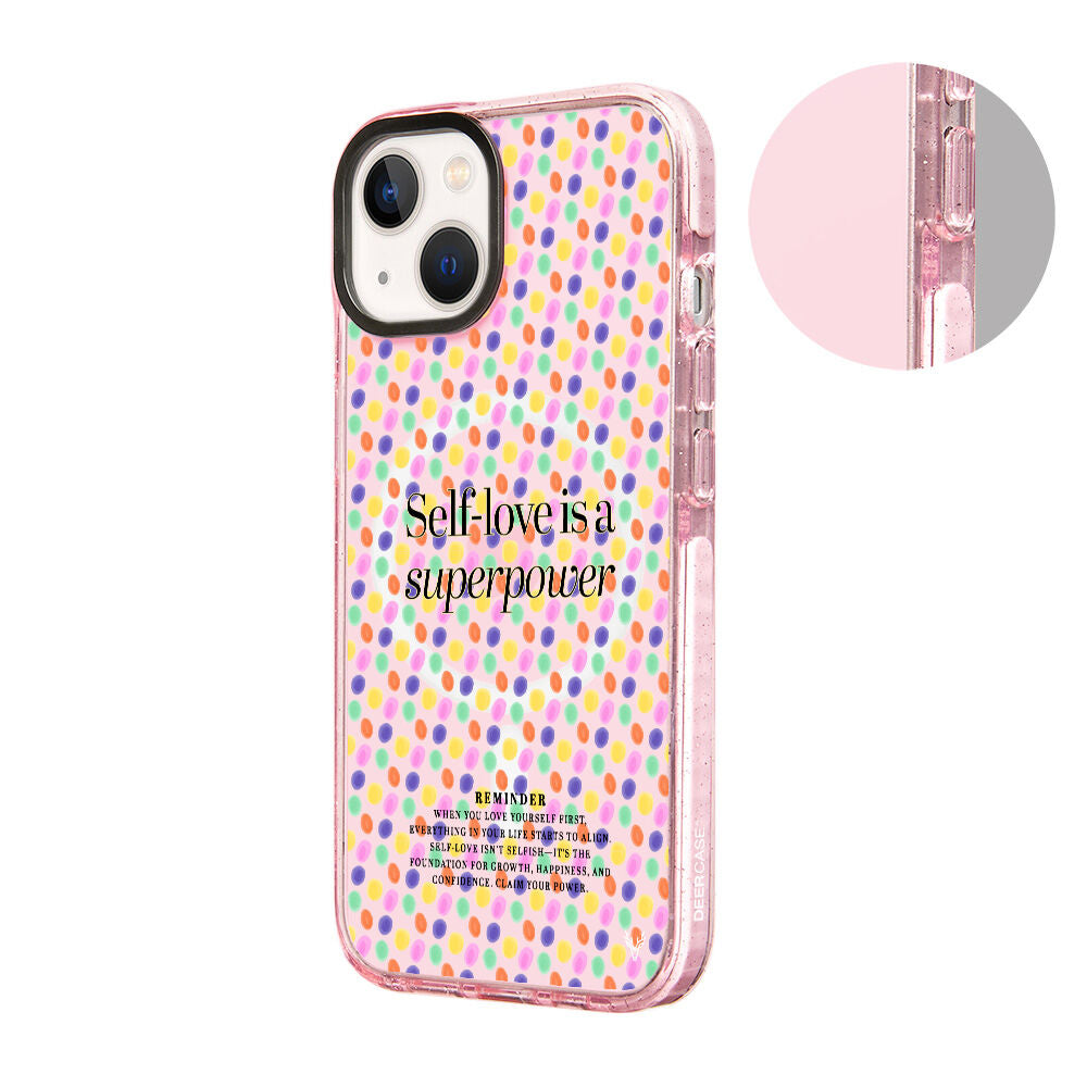 MagsafeliArtycaseSimliPembe