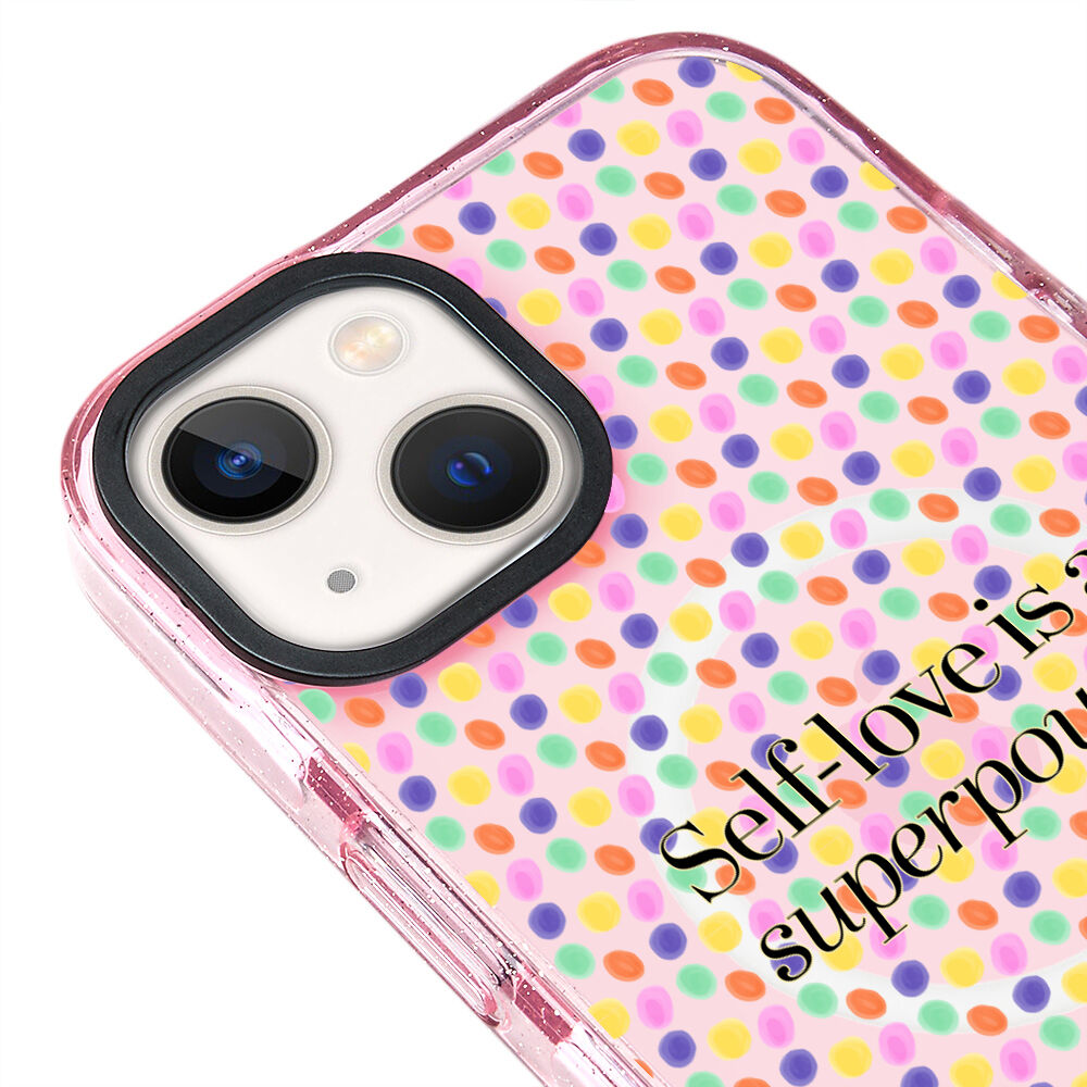 MagsafeliArtycaseSimliPembe