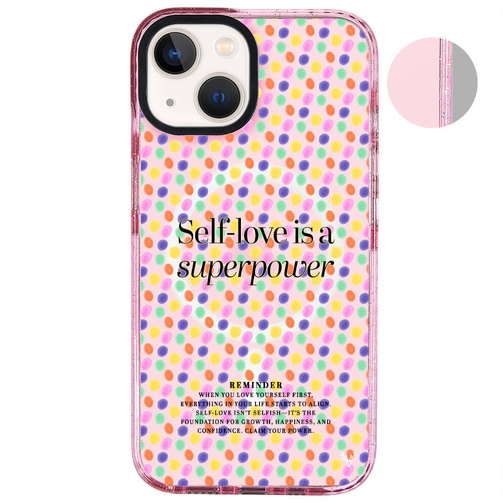 MagsafeliArtycaseSimliPembe