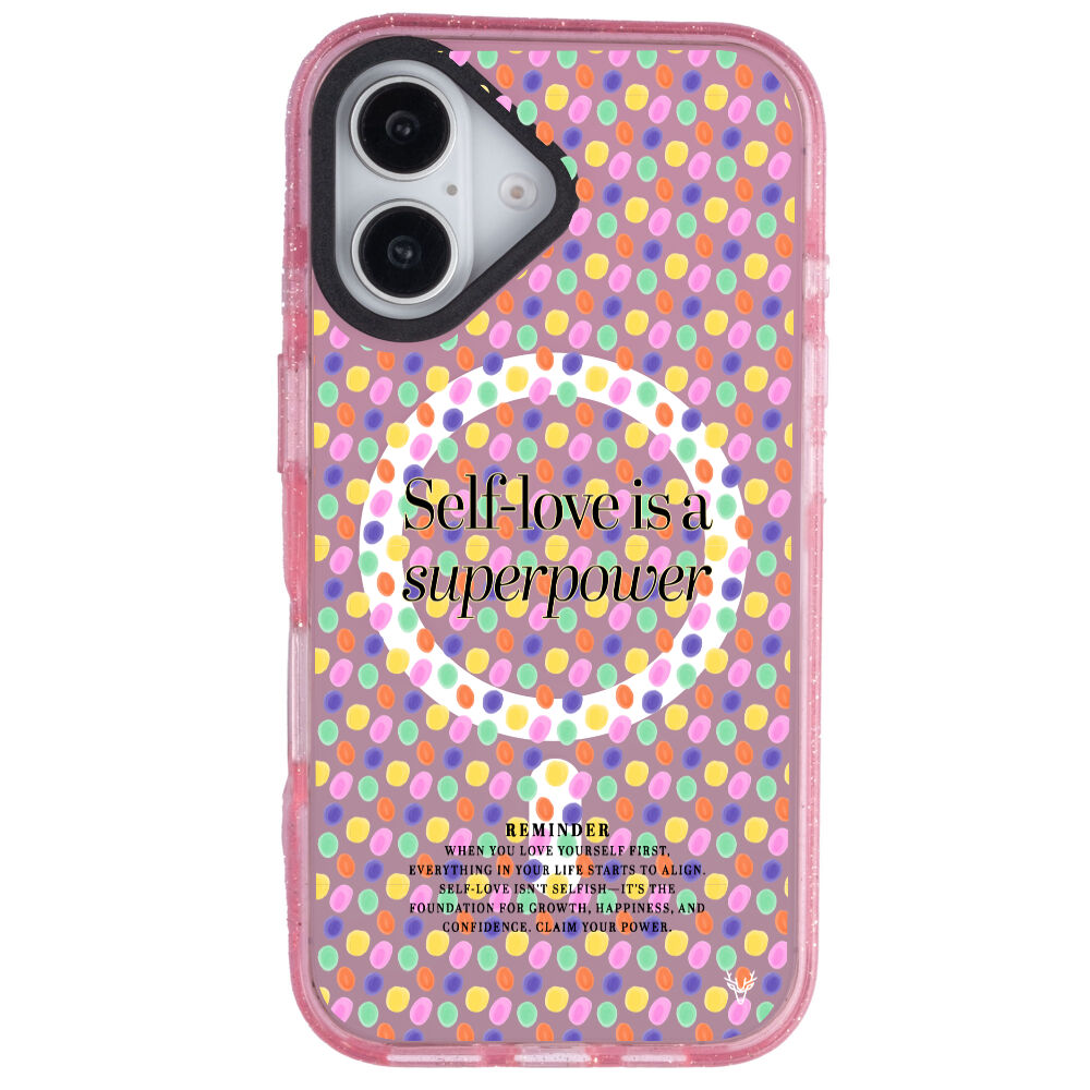 MagsafeliArtycaseSimliPembe