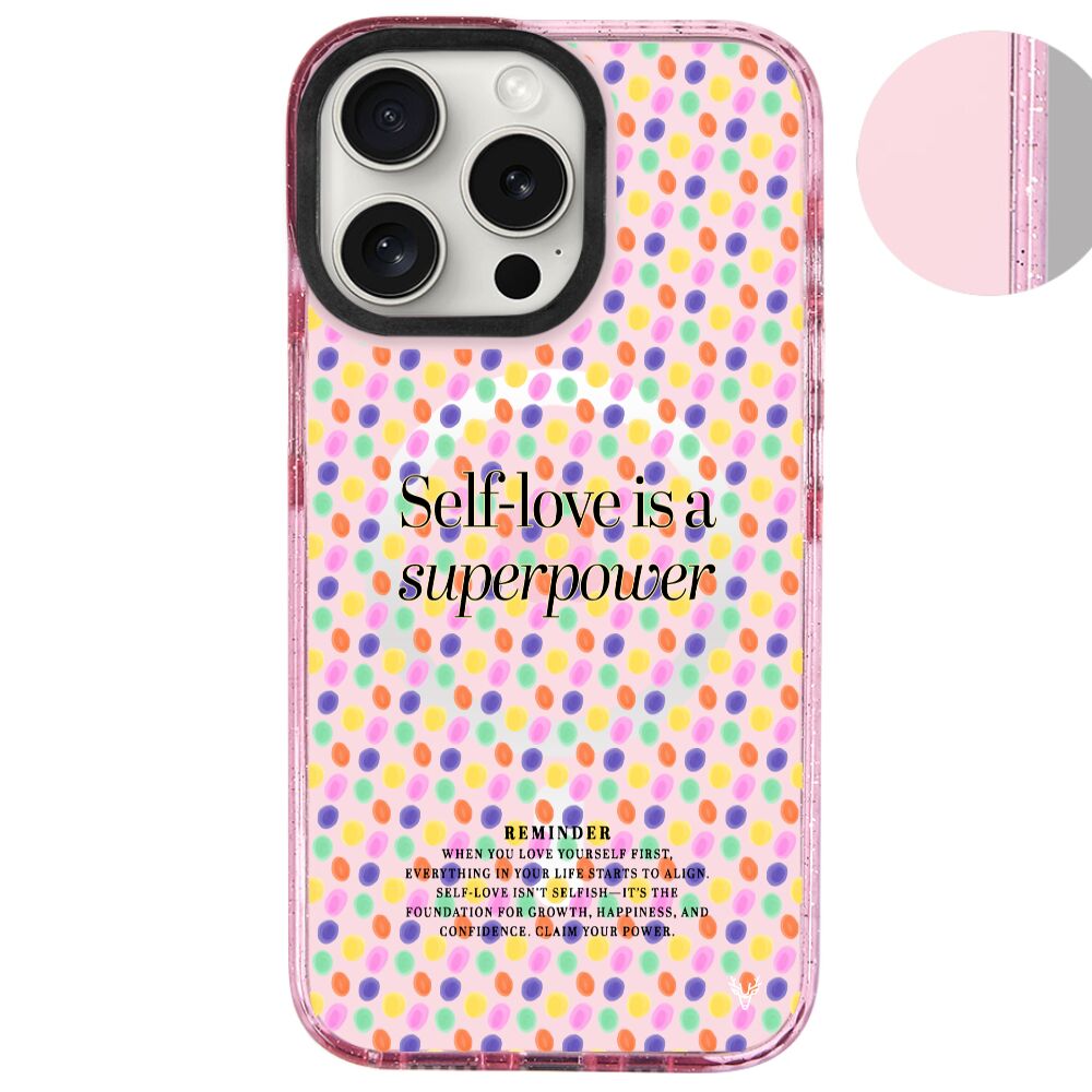 MagsafeliArtycaseSimliPembe