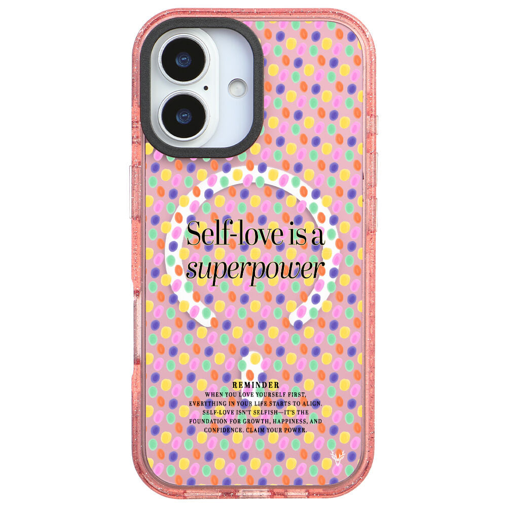 MagsafeliArtycaseSimliPembe