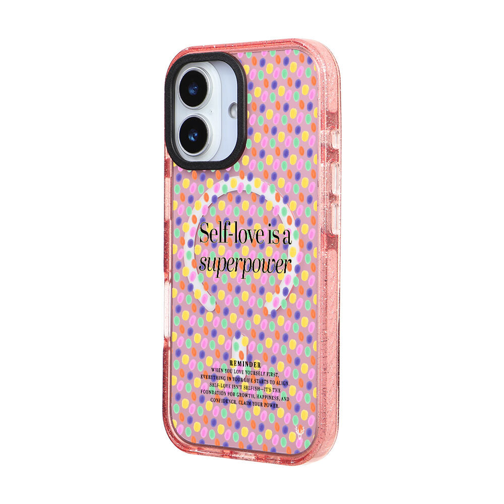 MagsafeliArtycaseSimliPembe