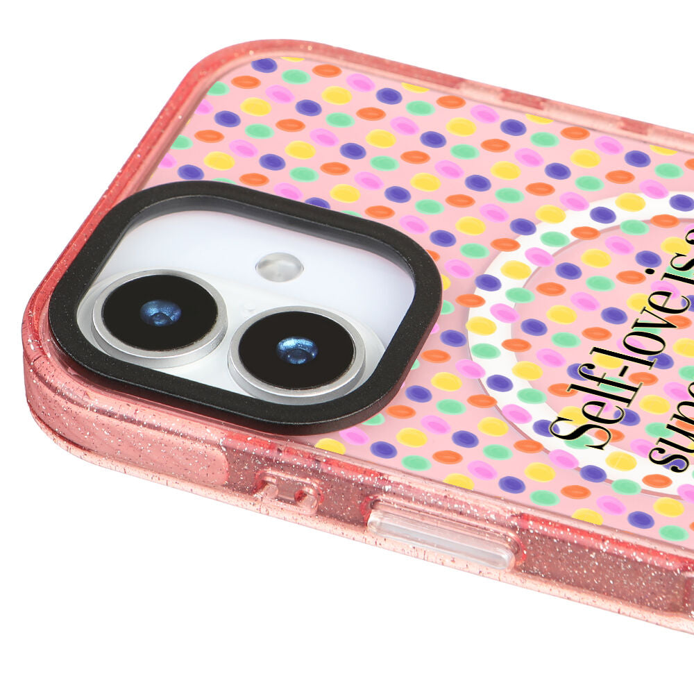 MagsafeliArtycaseSimliPembe