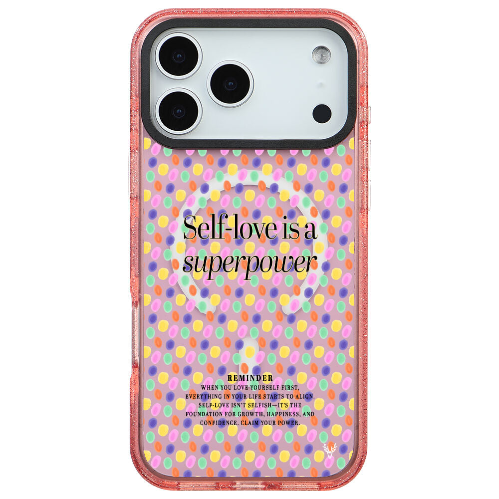 MagsafeliArtycaseSimliPembe