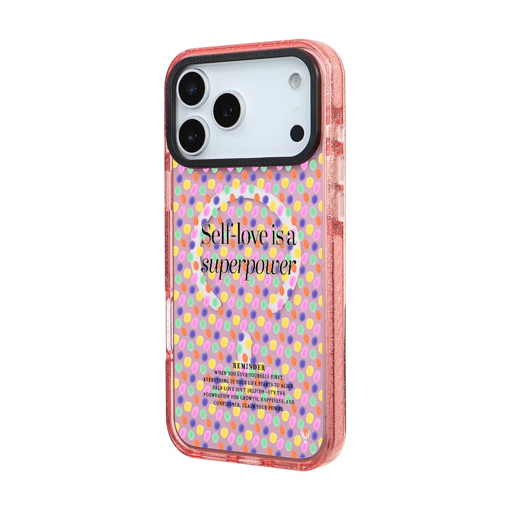 MagsafeliArtycaseSimliPembe