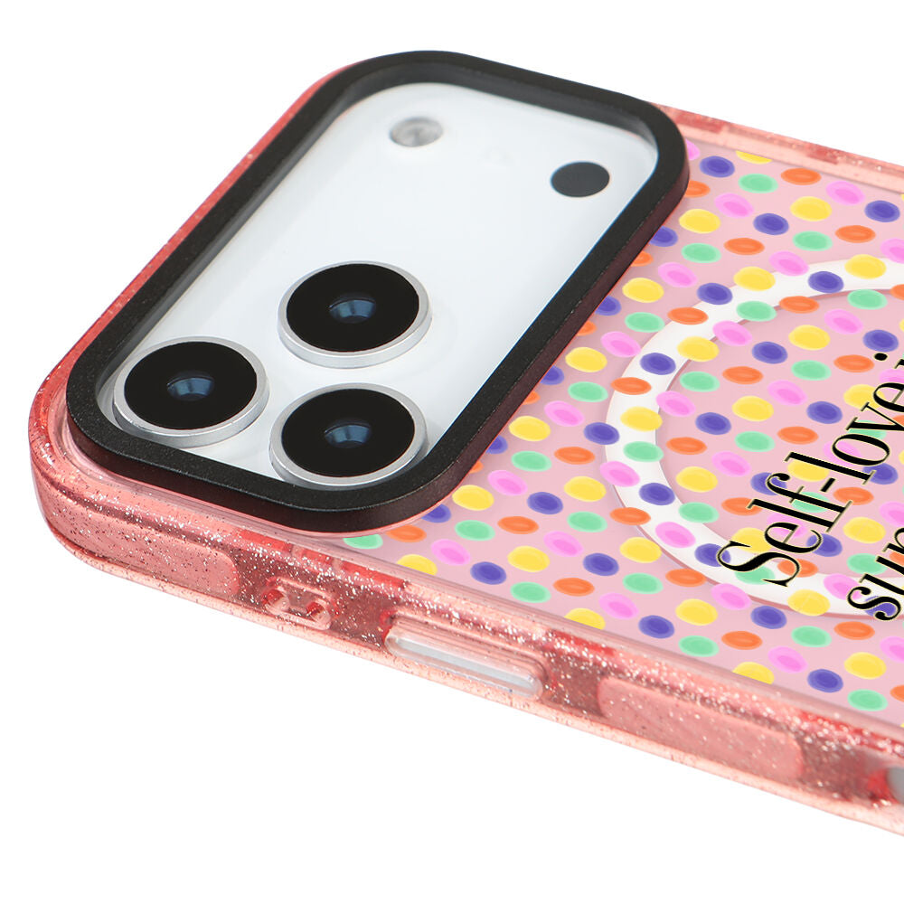 MagsafeliArtycaseSimliPembe