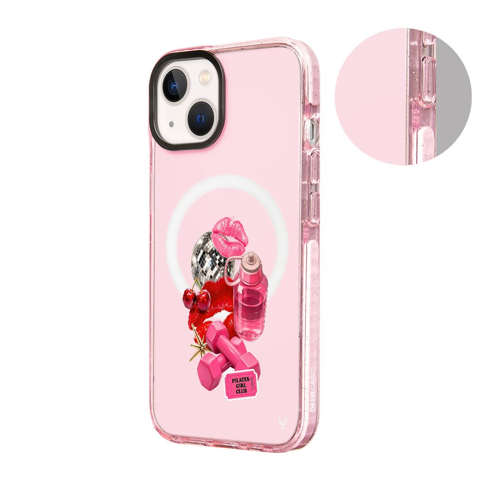 MagsafeliArtycaseSimliPembe