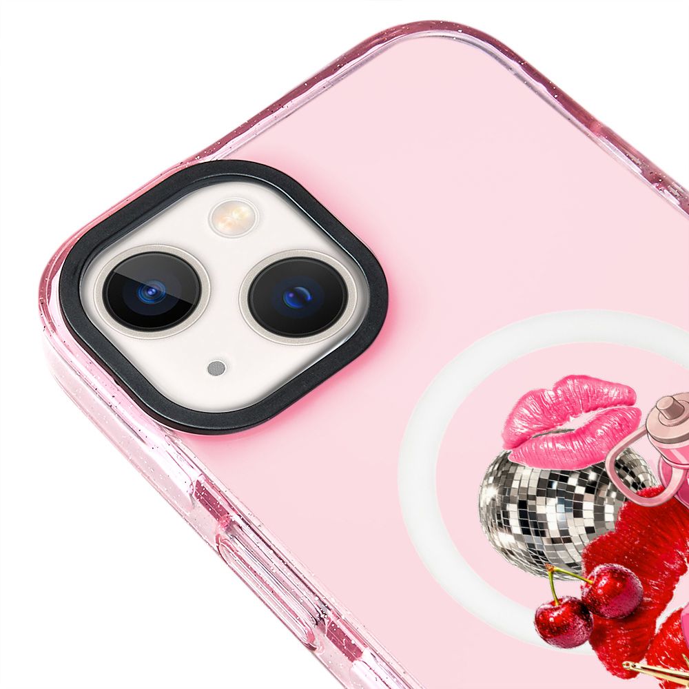 MagsafeliArtycaseSimliPembe