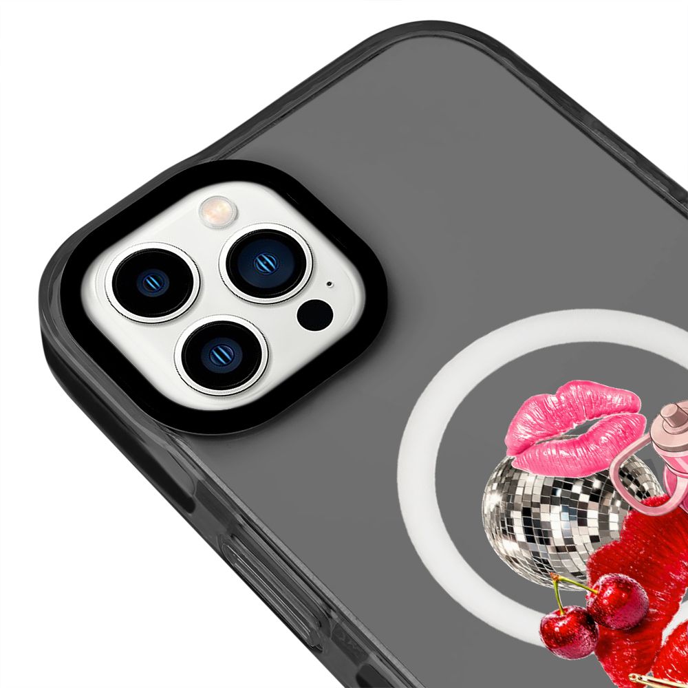 MagsafeliArtycaseCoolBlack