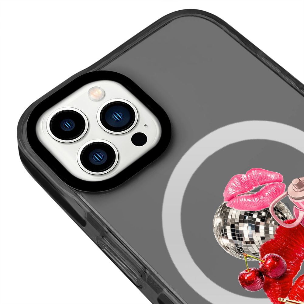 MagsafeliArtycaseCoolBlack