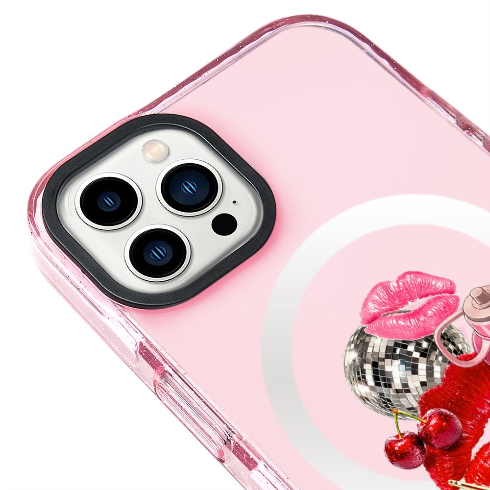 MagsafeliArtycaseSimliPembe