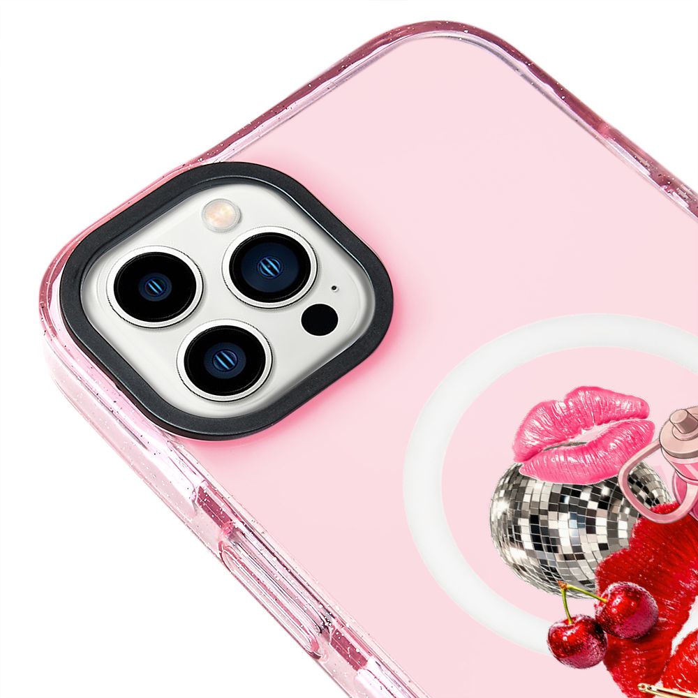 MagsafeliArtycaseSimliPembe