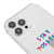 iPhone 12 Pro Stay Positive Telefon Kılıfı - Şeffaf - Saydam