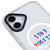 iPhone 16 Plus Stay Positive Telefon Kılıfı - Magsafeli Artycase - Beyaz