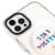 iPhone 16 Pro Stay Positive Telefon Kılıfı - Magsafeli Artycase - Beyaz