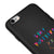 iPhone 6 Stay Positive Telefon Kılıfı - Renkli Silikon - Siyah