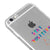 iPhone 6 Plus Stay Positive Telefon Kılıfı - Şeffaf - Saydam