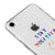 iPhone 8 Stay Positive Telefon Kılıfı - Şeffaf - Saydam