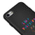 iPhone SE 2020 Stay Positive Telefon Kılıfı - Renkli Silikon - Siyah