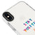 iPhone X Stay Positive Telefon Kılıfı - Artycase - Beyaz