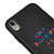 iPhone XR Stay Positive Telefon Kılıfı - Renkli Silikon - Siyah