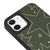 iPhone 11 Stars in the Sky Telefon Kılıfı - Deri - Haki