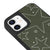 iPhone 12 Stars in the Sky Telefon Kılıfı - Deri - Haki